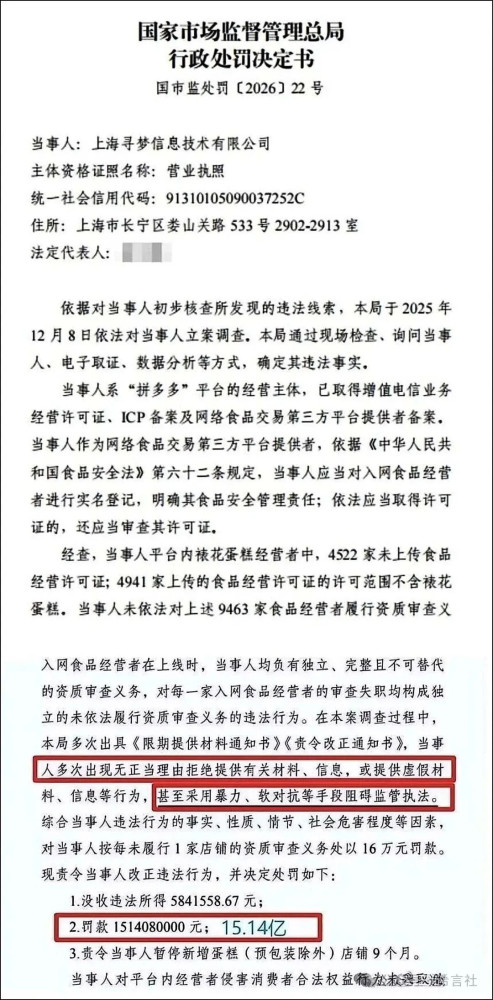 以后去拼多多这样的企业执法，该带多少人？