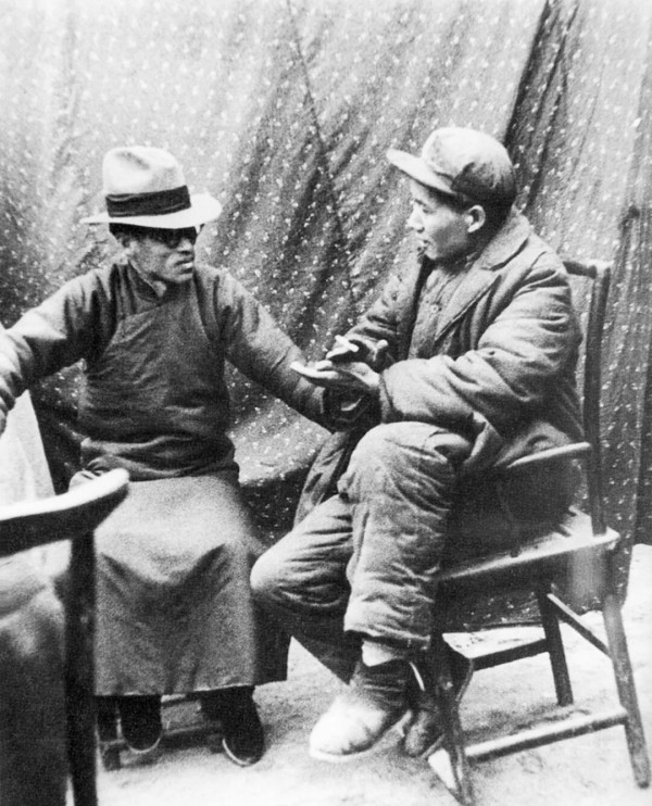 重思1953年毛主席对梁漱溟的批评